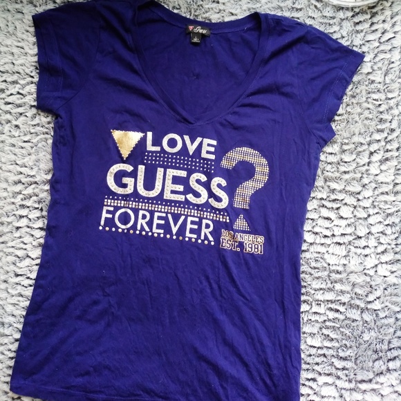 guess womens tee